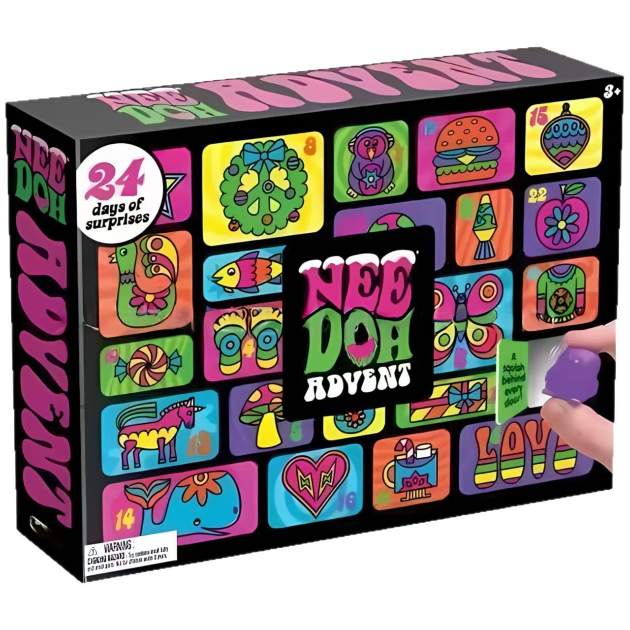 Party Games New Year - Новый горячий подарок: Адвент-календарь Needoh 2026