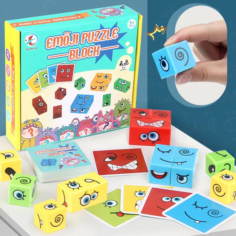 Party Games Gamecube - Настольная игра-головоломка «Кубики-трансформеры» для развития логического