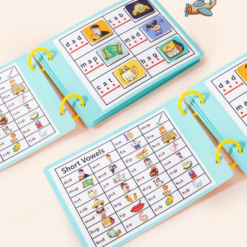 Party Games New Year - Ранние учащиеся CVC Word Building Busy