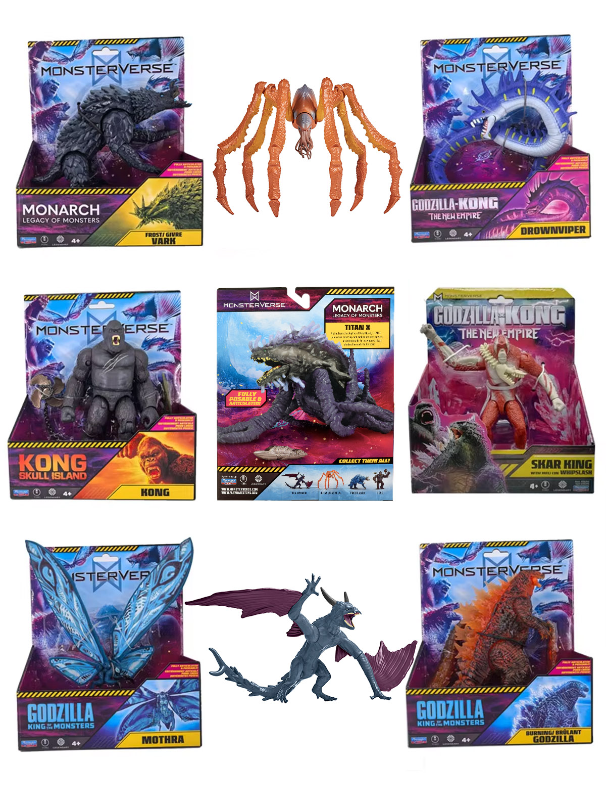 Party Games New Year - Игровая фигурка Playmates Godzilla VS Kong