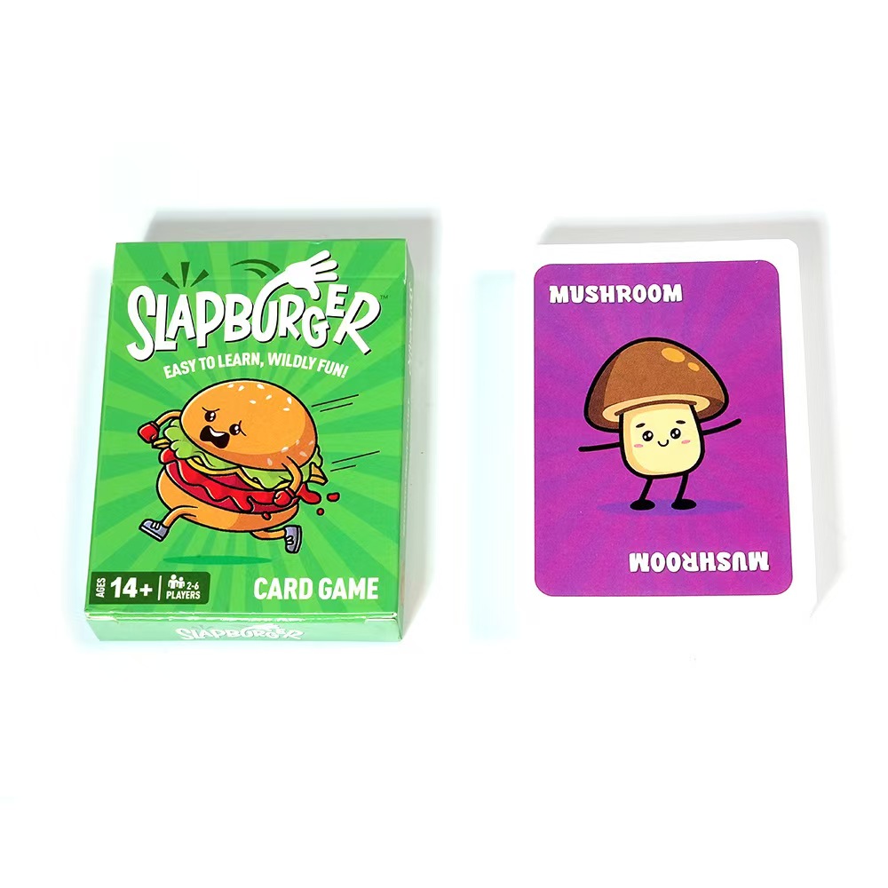 Карточная игра Slapburger - Бы – обзор и цена Play Friends Party Games