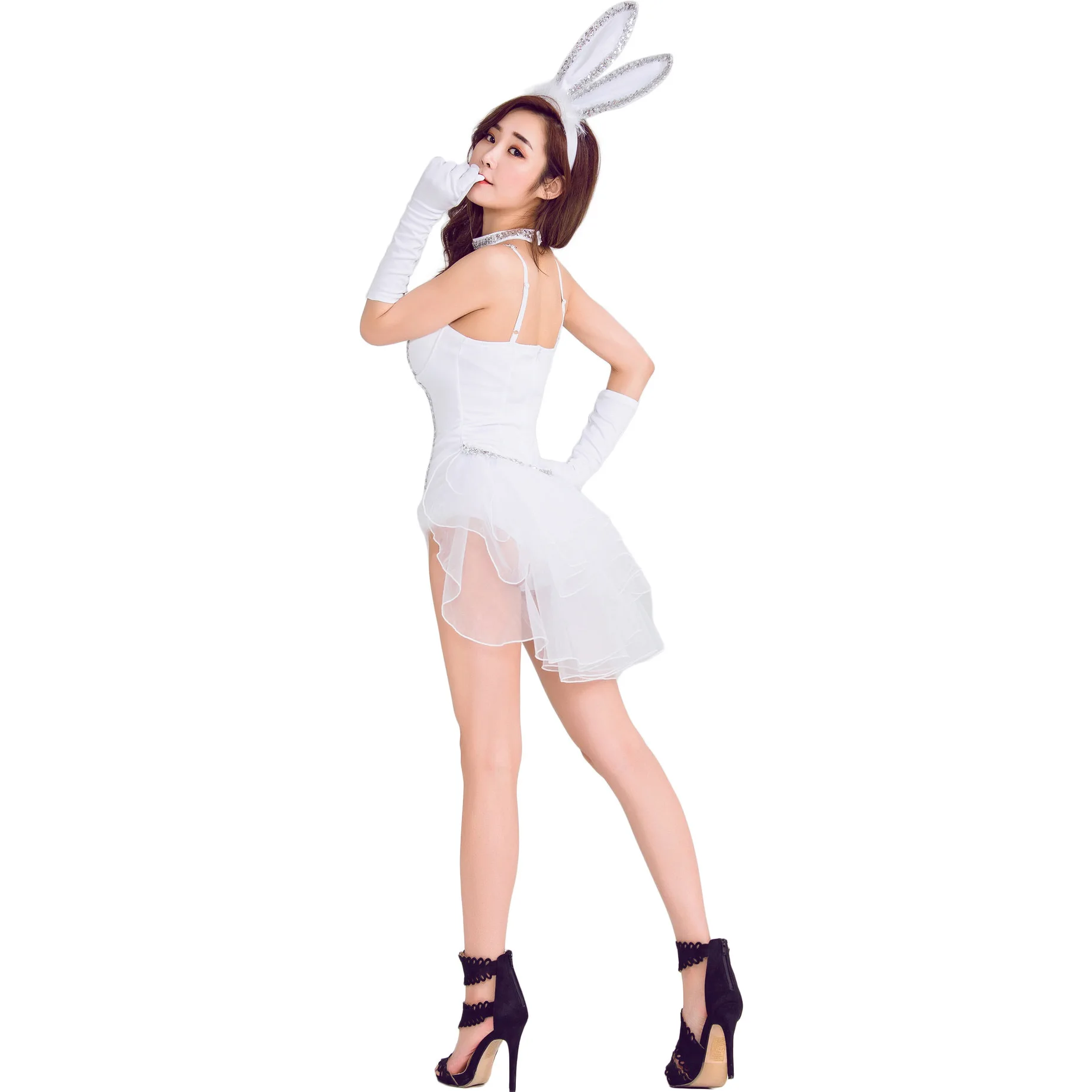 Белый сексуальный смокинг, кос – обзор и цена Party Games Bunny