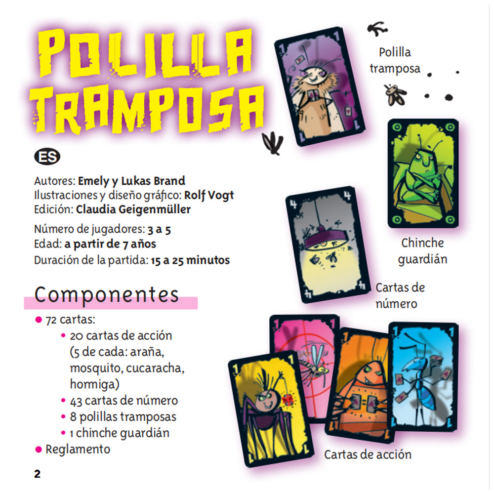 Polilla Tramposa Español Играл – обзор и цена Party Games In Spanish