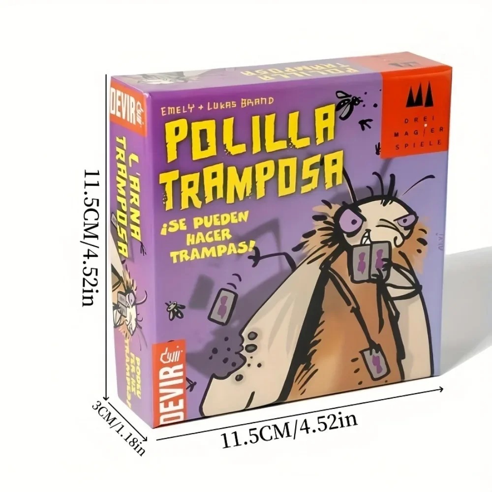 Polilla Tramposa Español Играл – обзор и цена Party Games In Spanish
