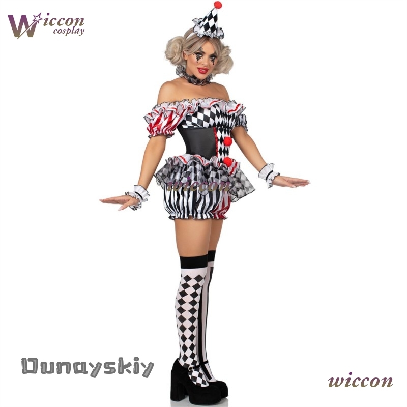Женский костюм клоуна для косп – обзор и цена Party Games Online