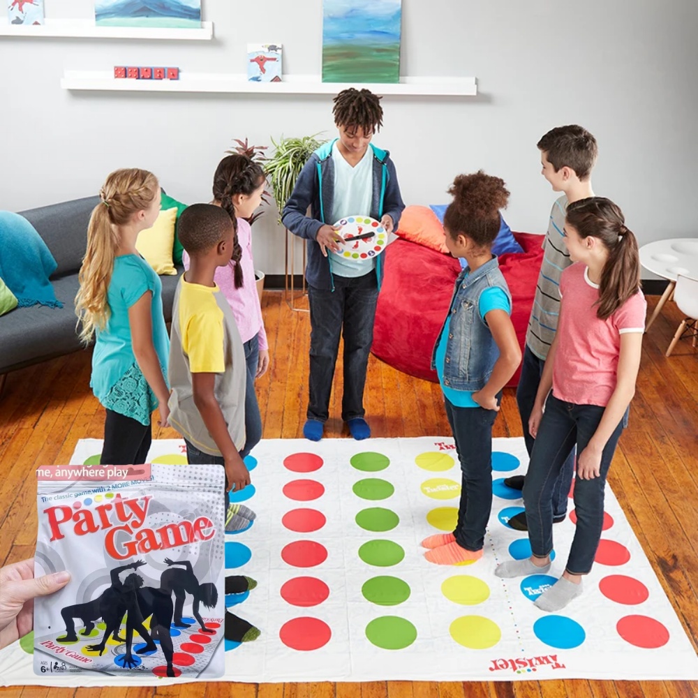 Игра Twister Party - Семейная  – обзор и цена Party Games For 5 Year Olds Indoors