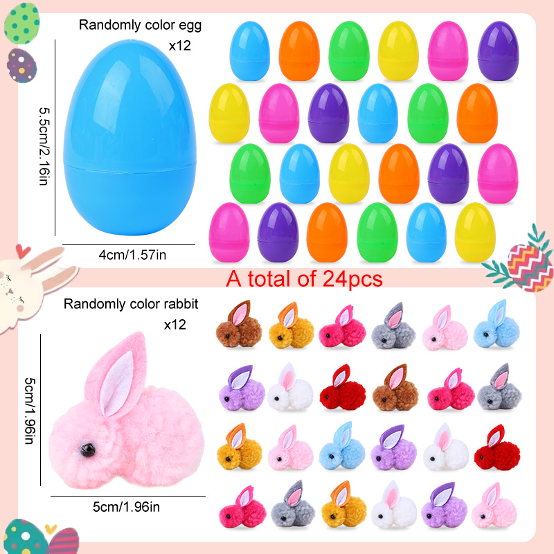 24/48 шт. милое пасхальное яйц – обзор и цена Party Games Egg