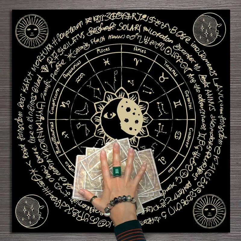 Ткань для Таро с изображением  – обзор и цена Zodiac Party Games