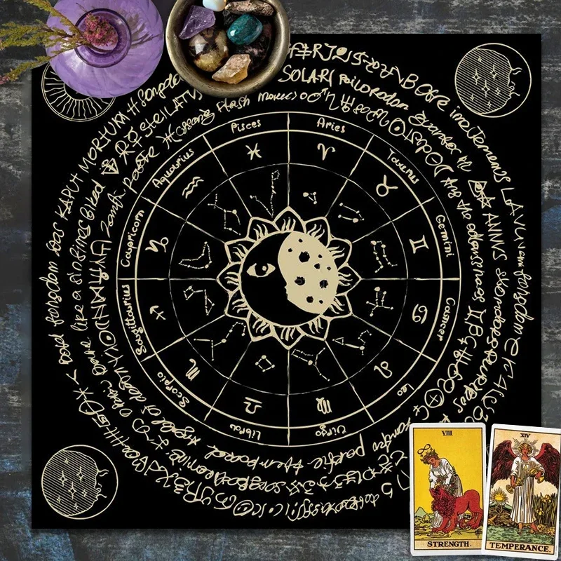 Ткань для Таро с изображением  – обзор и цена Zodiac Party Games